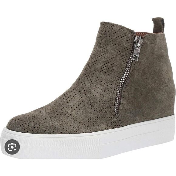 Steve Madden carlen grey platform booties size 6 - Picture 1 of 9